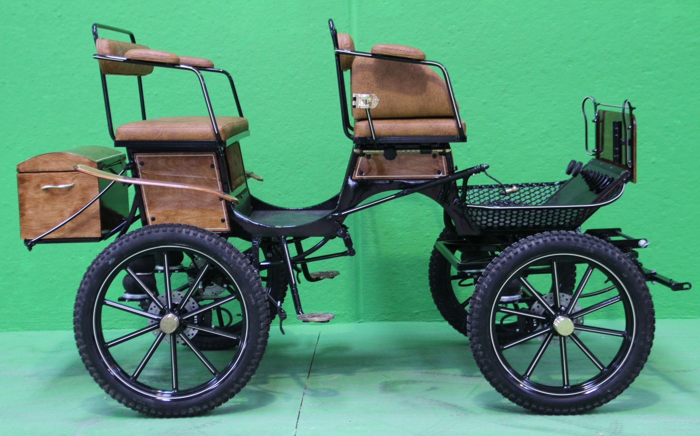 Carruaje Faeton para poni mediano KK - Imagen 13