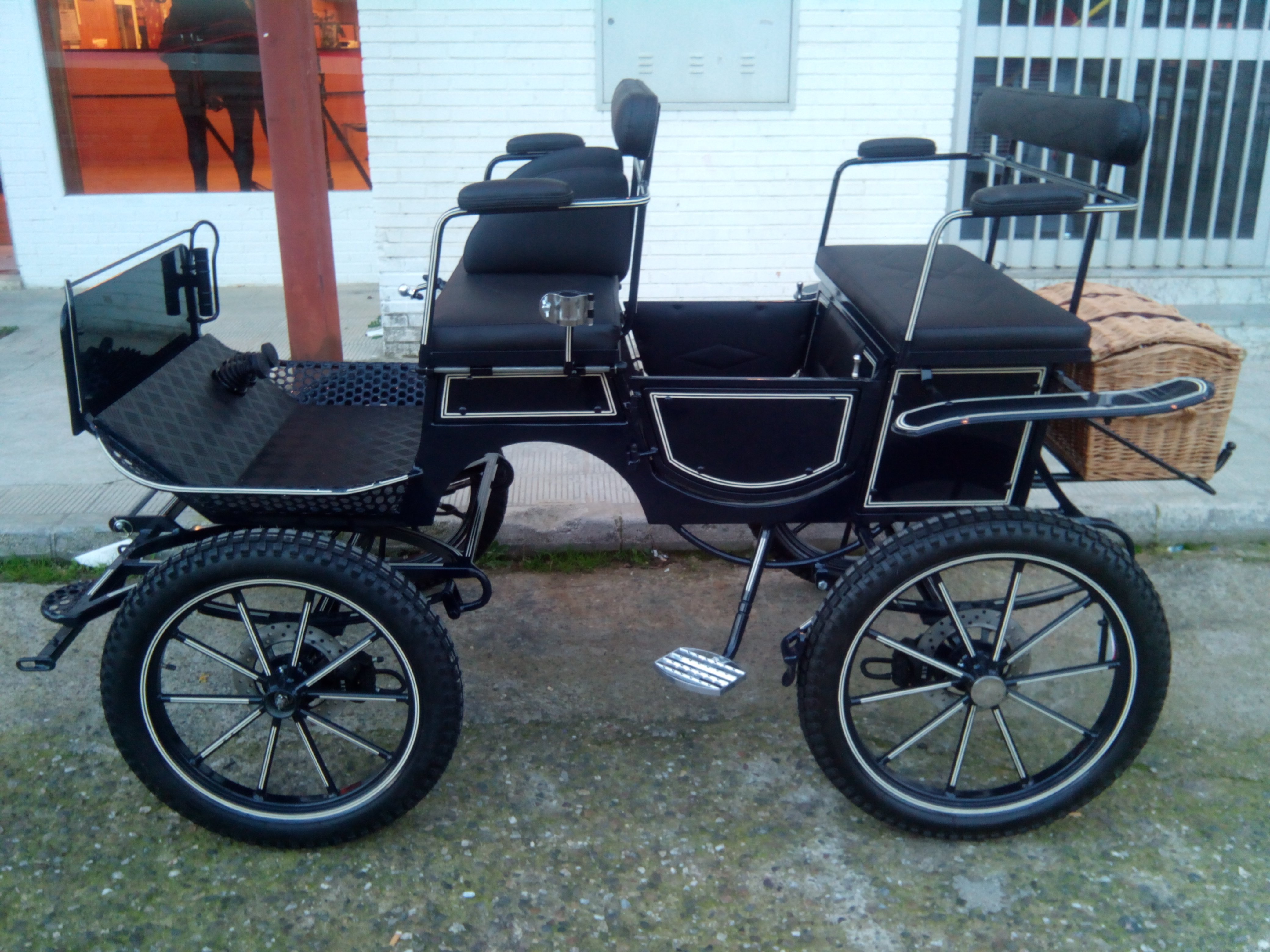 Carruaje Faeton para poni mediano KK - Imagen 6