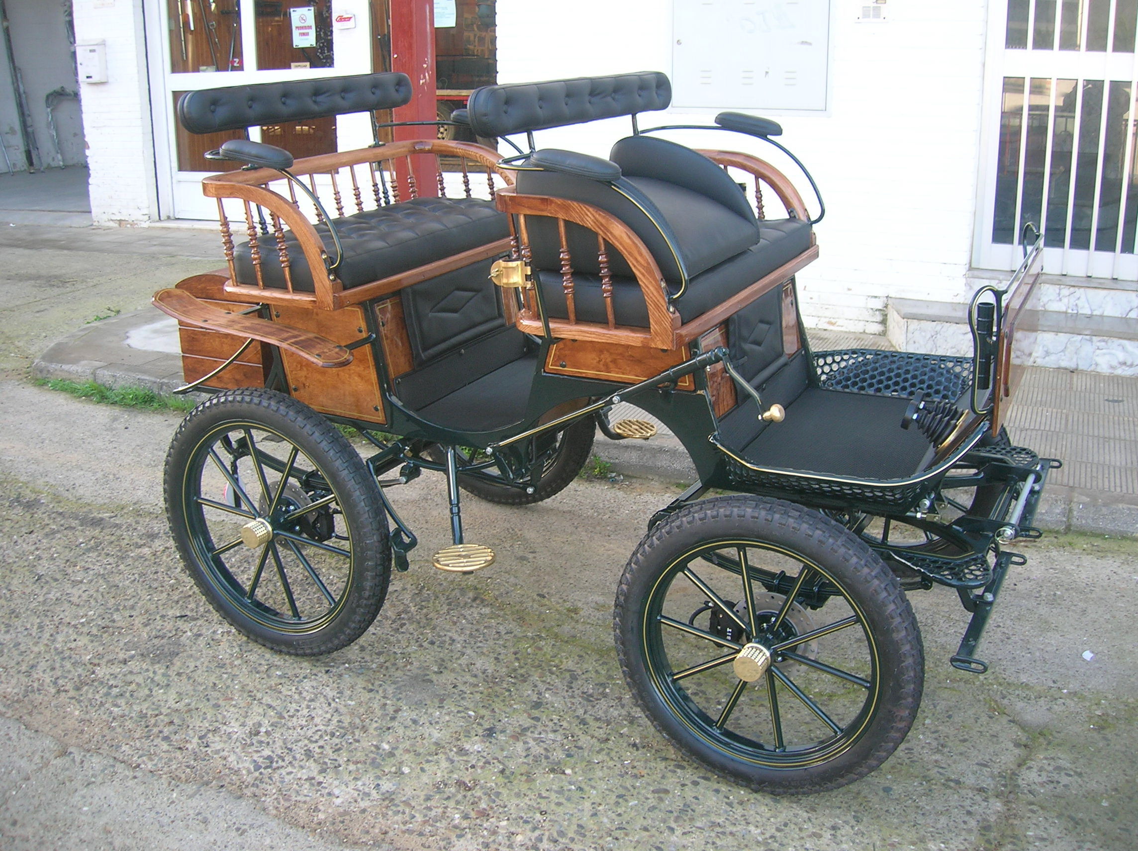 Carruaje Faeton para poni mediano KK - Imagen 8