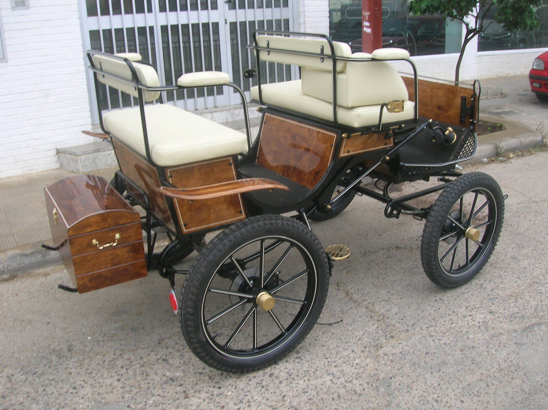 Carruaje Faeton para poni mediano KK - Imagen 7