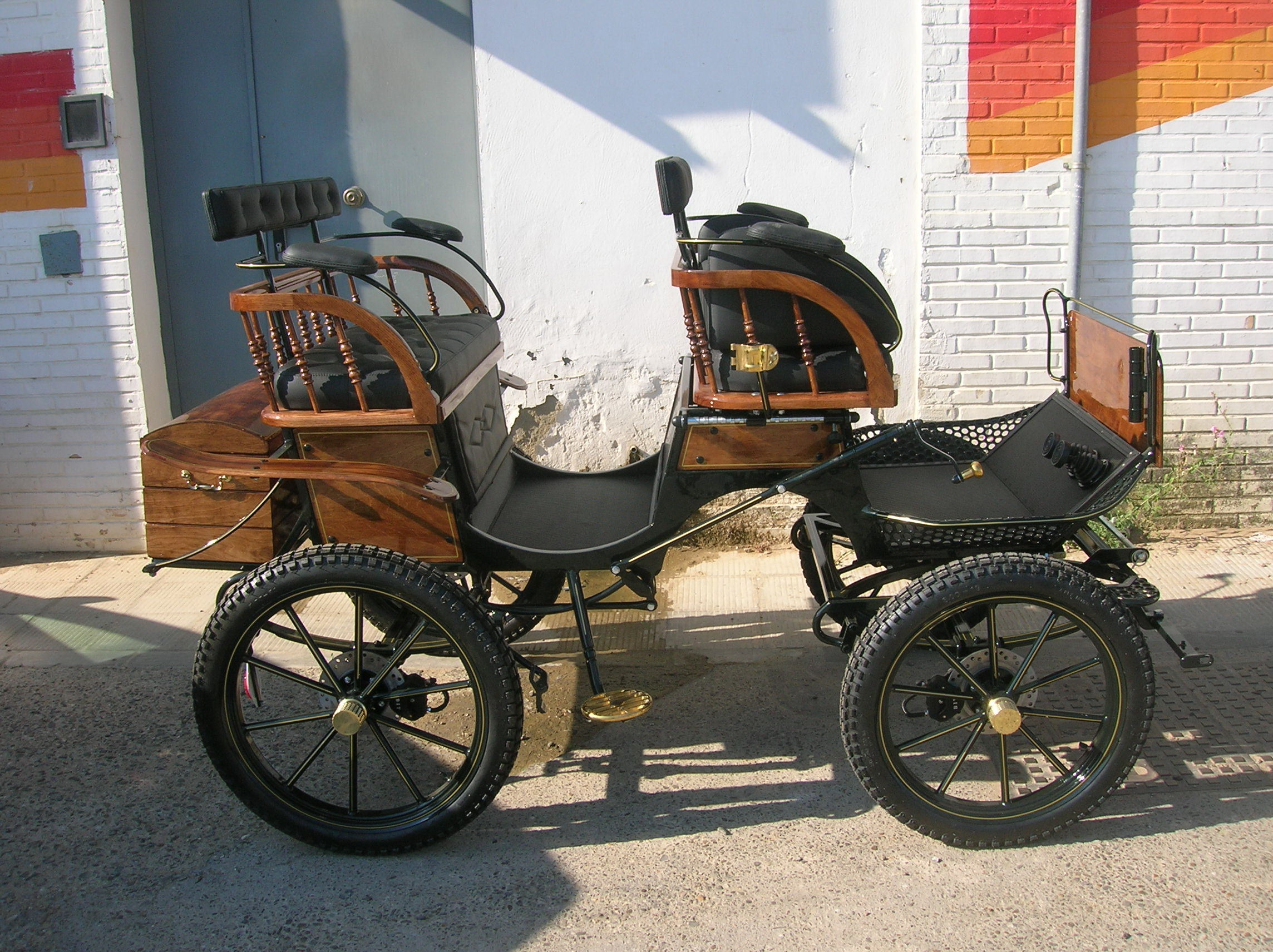 Carruaje Faeton para poni mediano KK - Imagen 9