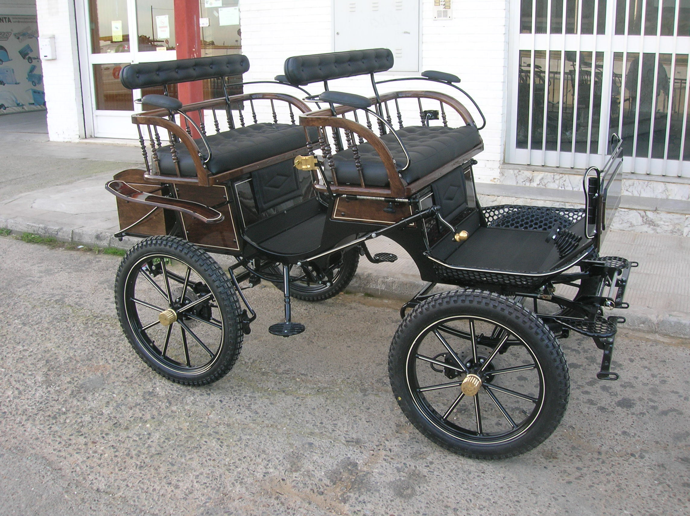 Carruaje Faeton para poni mediano KK - Imagen 12